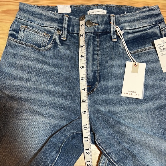 NWT Good American High Rise Vintage Inspired Jeans - Picture 6 of 12
